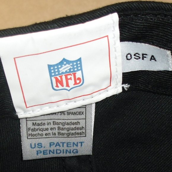 Cincinnati Bengals Stretch Fit One hat New Nfl All Black - Picture 3 of 4